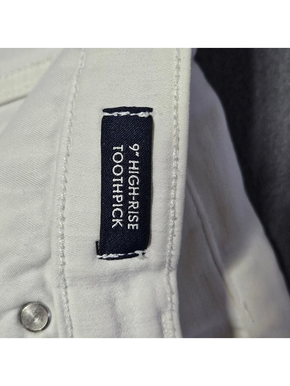 J.Crew Women Skinny Jeans Size 27 Tall White Casual Denim 9